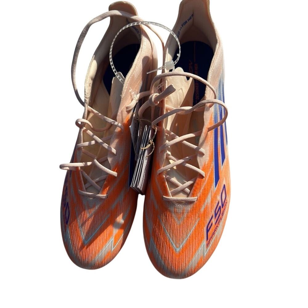 Adidas F50 Sparkfusion Elite Low FG AG Womens Soccer Cleats Size 10.5 NWT $260